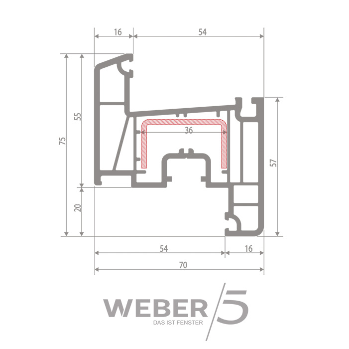Створка оконная 5-ти камерная в Шымкенте