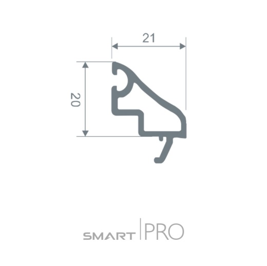Штапик универсальный 20 мм в Шымкенте